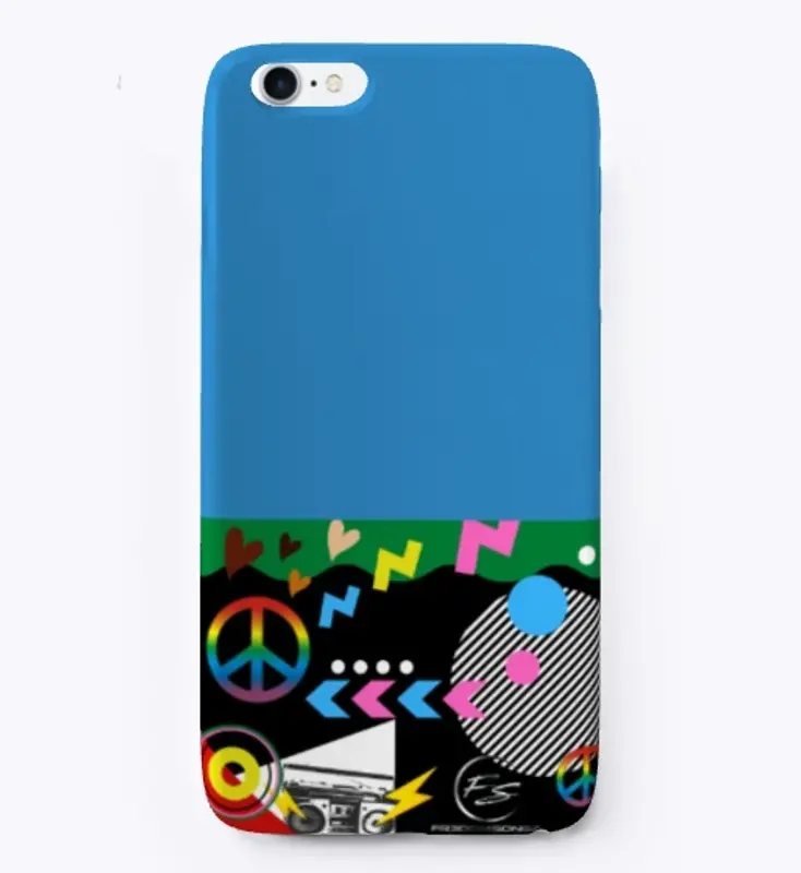 Fr3domSongz 80's iPhone Case