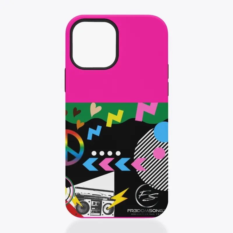 Fr3domSongz 80's Durable IPhone Case