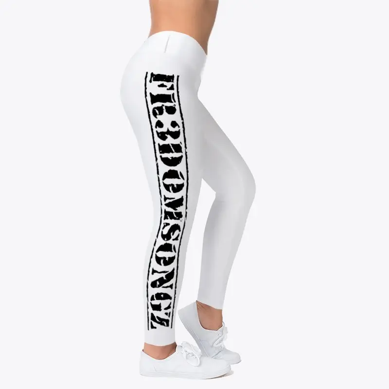 Fr3domSongz High Waist Print Leggings