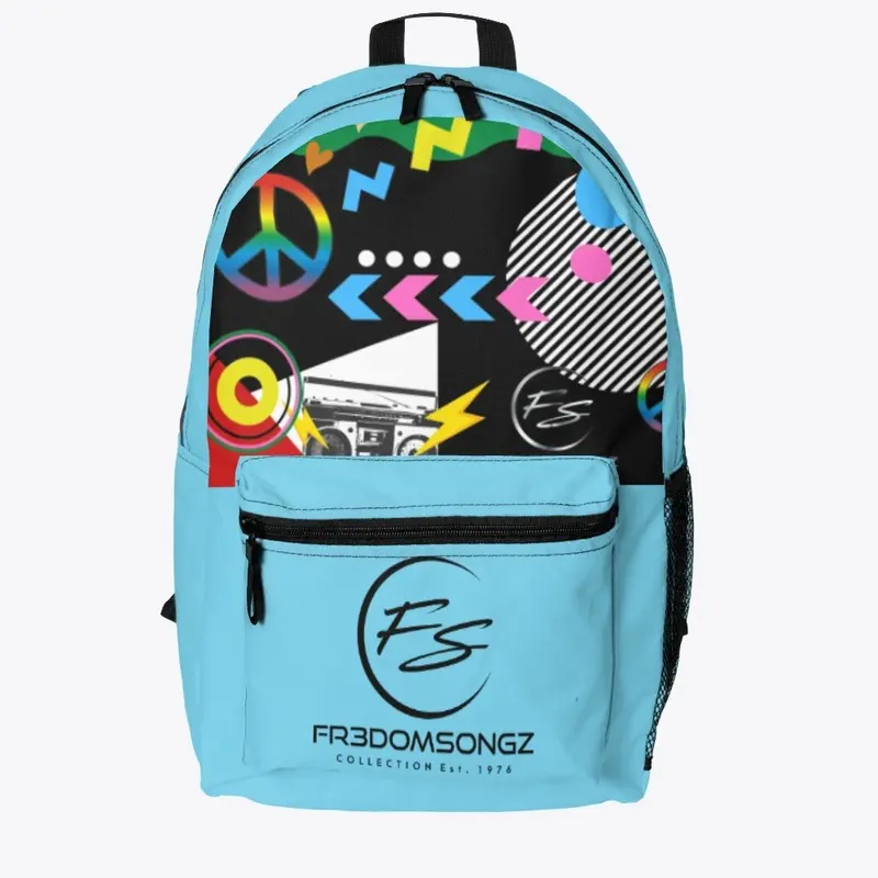 Fr3domSongz 80's Hip-Hop Backpack