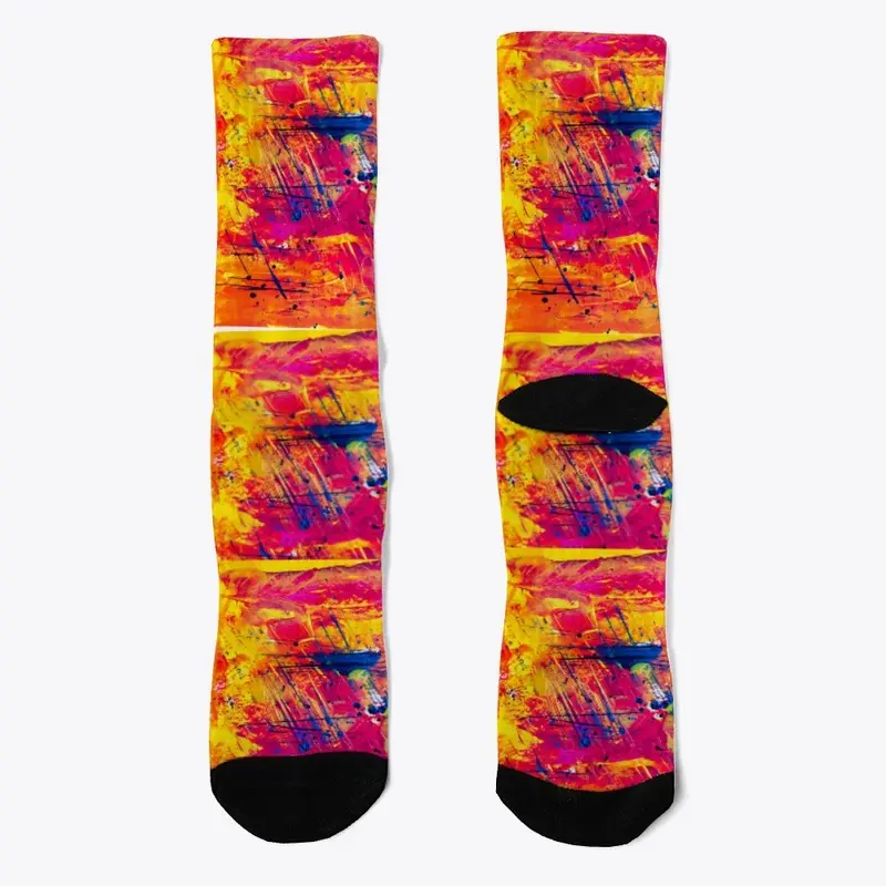 Fr3domSongz Sunkist Unisex Crew Socks