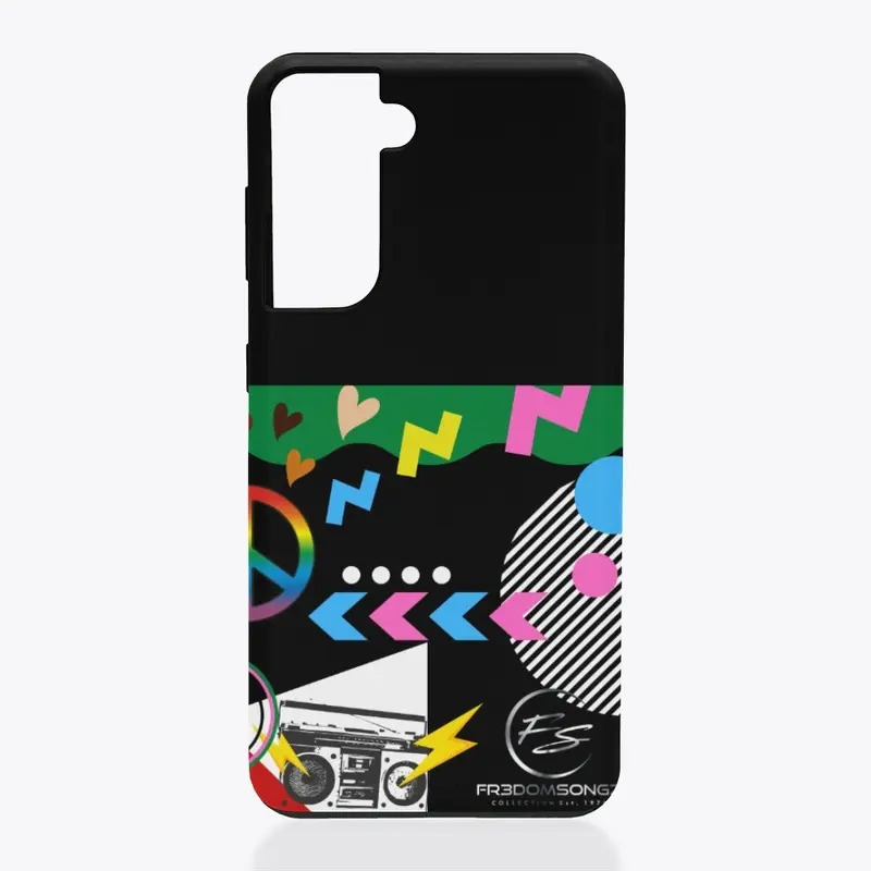 Fr3domSongz 80's Tough Samsung Case