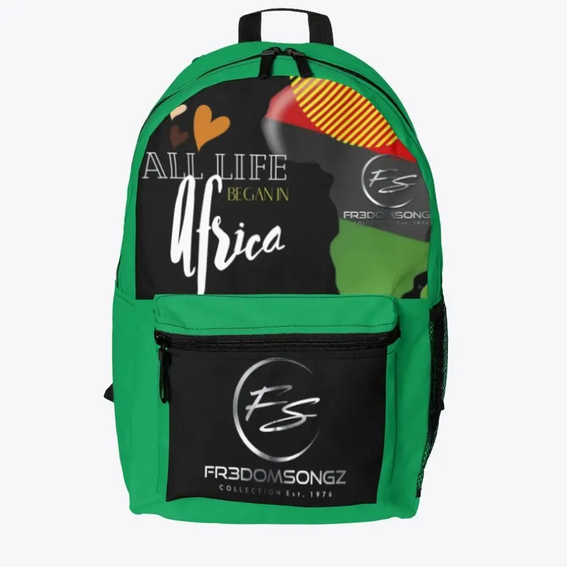 All Life Begins in Africa Backpack